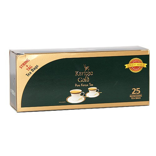 Чорний чай у пакетиках "Керичо Голд" 25 пак (по 2 гр)