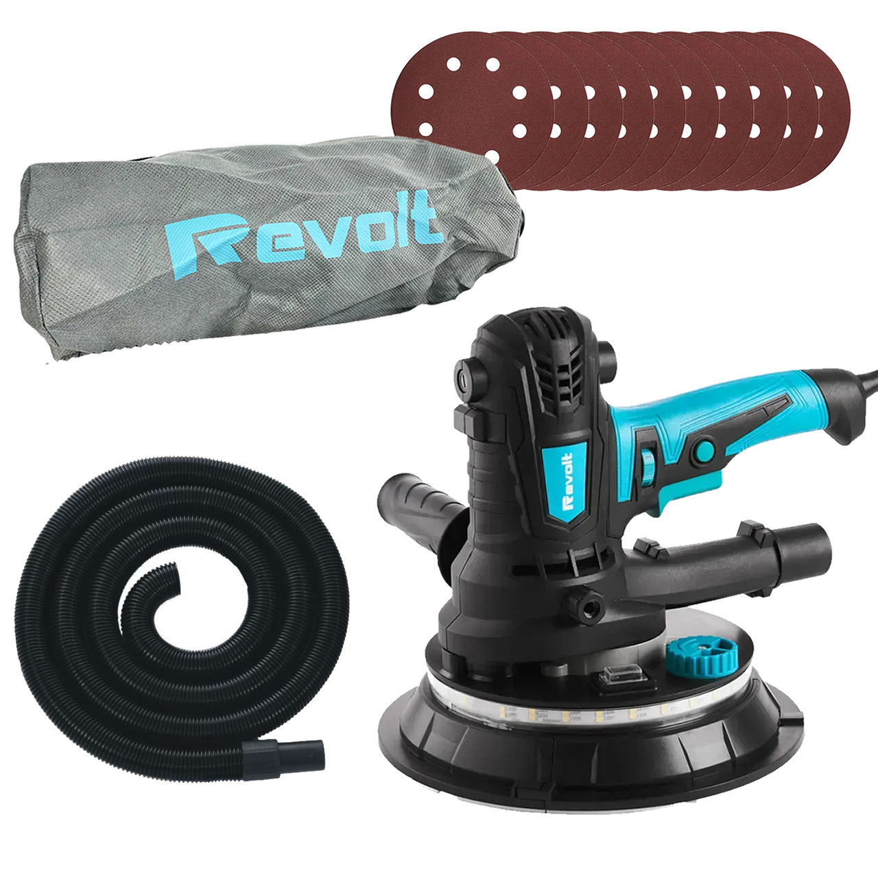 Шліфмашина для стін 1300W Revolt DS 180-1300 + 10 кіл в подарунок., фото 1