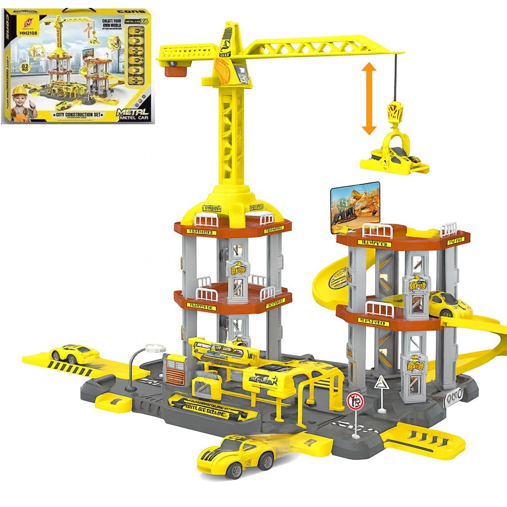 Парковка - трек з краном і запускачем арт. MH 2108, фото 1