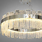 Люстра кришталева, LED, 140В, Діаметр 60см / Стельова кришталева люстра / Кришталева люстра, фото 5