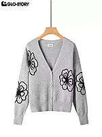 Кофта жіноча оптом, Glo-story, арт. WMY-5790, фото 4