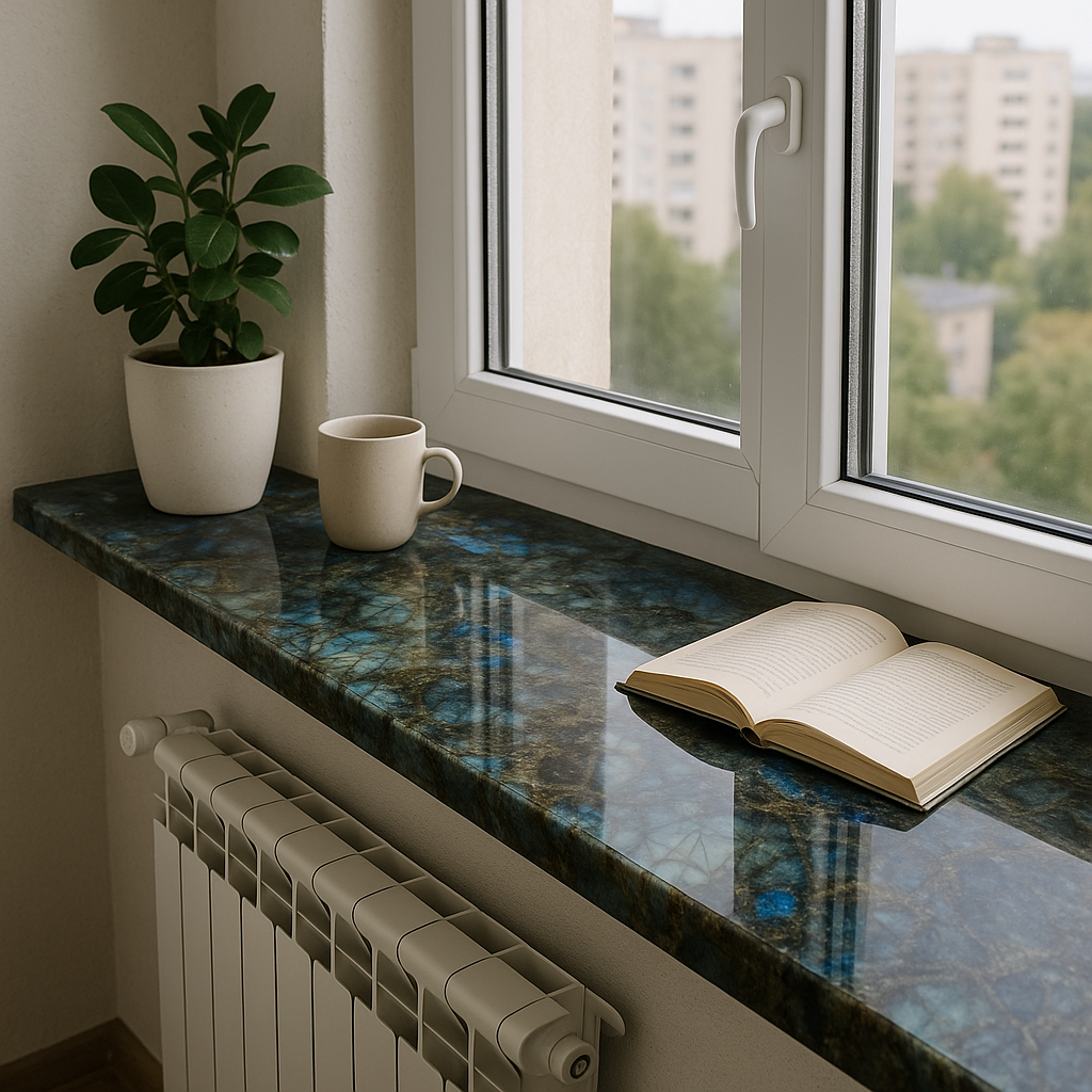 Підвіконня з лабрадориту, фото 1