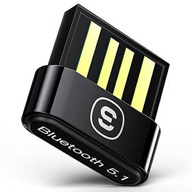 Bluetooth-адаптер ESSAGER Mini BT5.0 Adapter Black yL.