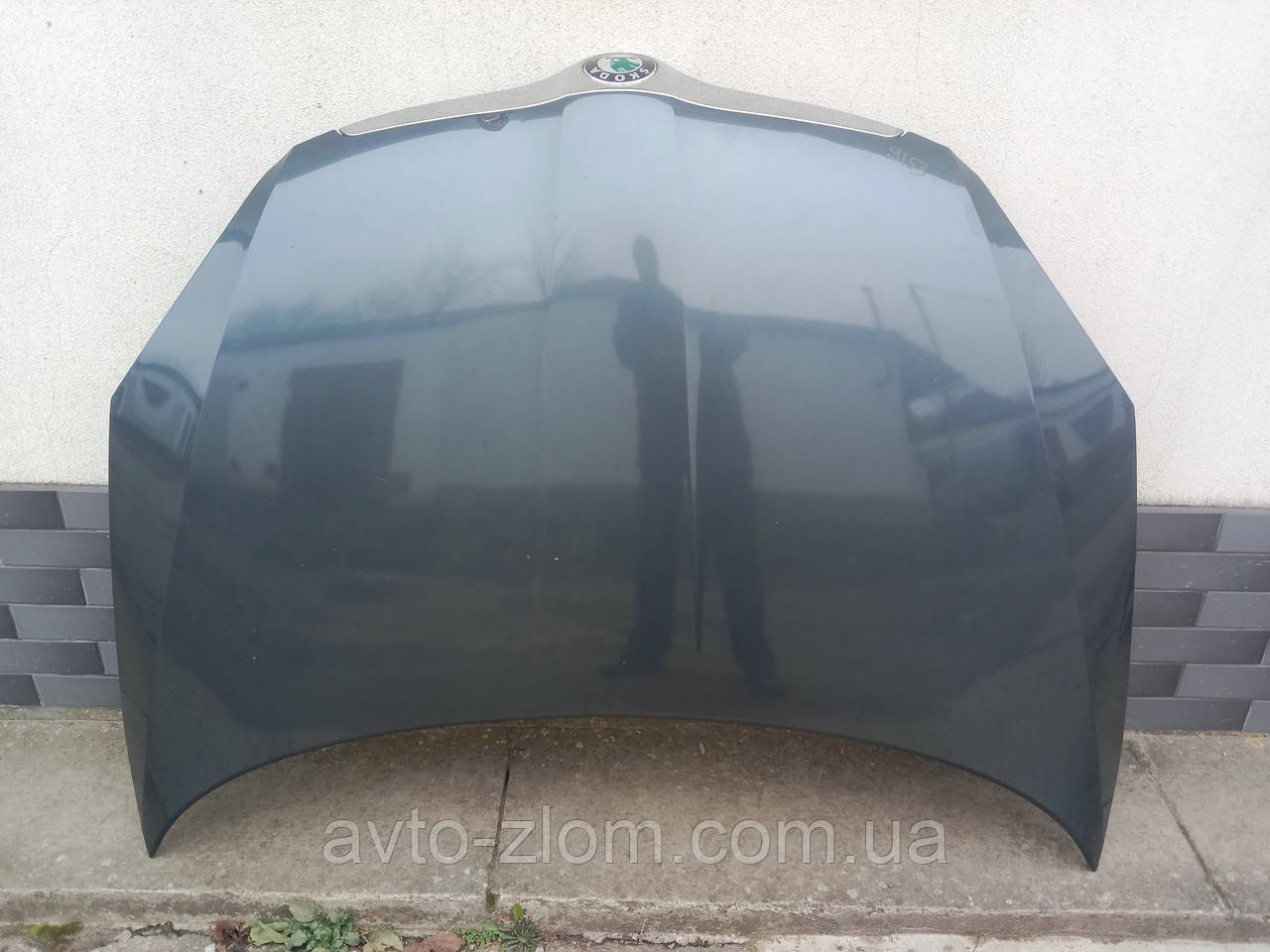 Капот Skoda Fabia 2. Шкода Фабія 2. Колір 9153. 5J0823155, фото 1