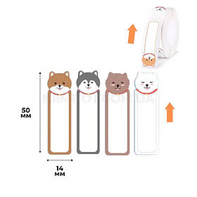 Етикетки NIIMBOT T14*50-130 PUPPY B Color For D11/D110/D101/H1S (A2A68001101) yL.