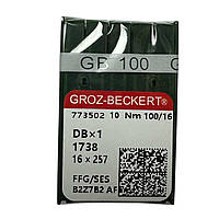 Голки для швейних машин Groz-Beckert DBx1 FFG/SES №100/16