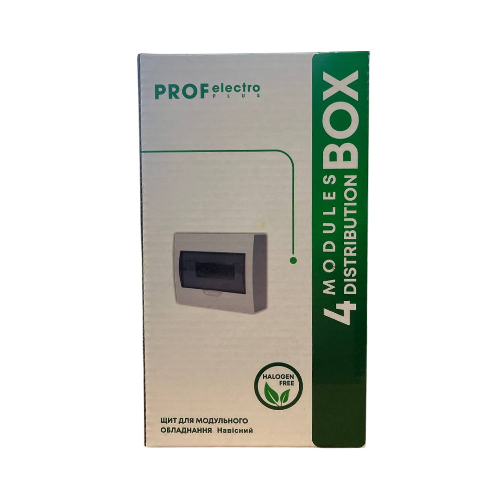 Розподільчий щит Profgroup на 4 модулів накладний РН4
