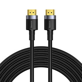 Кабель Baseus Cafule 4KHDMI Male To 4KHDMI Male Adapter Cable 5m Black yL.