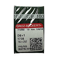 Голки для швейних машин Groz-Beckert DBx1 FFG/SES №120/19