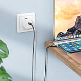 Кабель BOROFONE BX87 Sharp 60W charging data cable for Type-C to Type-C Black yL., фото 4