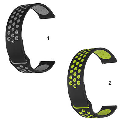 Перфорований ремінець для Huawei watch 42mm / Honor magic watch 42mm