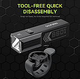 Велофара SOFIRN BS01 + Функція POWERBANK (2000LM, 5000mAh, USB-C, IP65, 277 метрів), фото 3