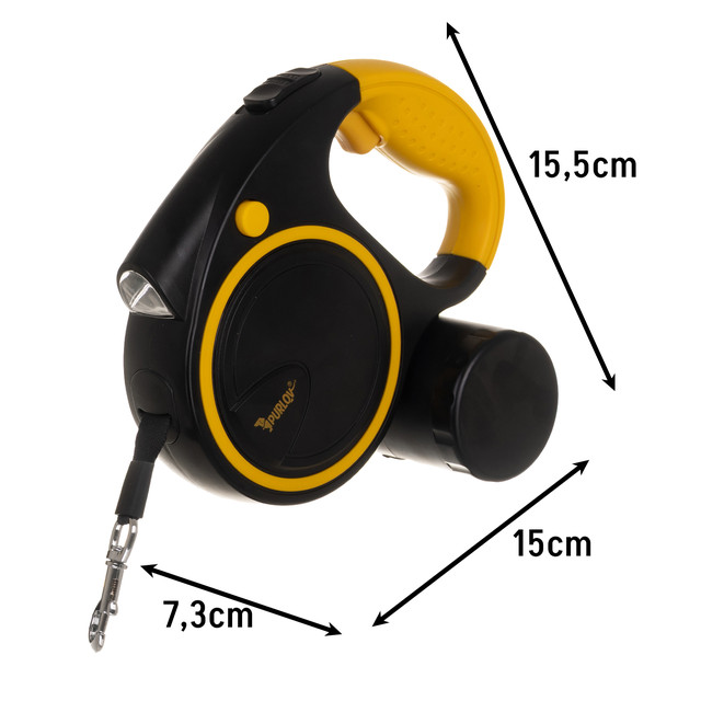 Характеристики повідка-рулетки Purlov 5 м