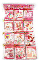 Валентинки (набір 120 штук) (листівка 11,5х9 см)