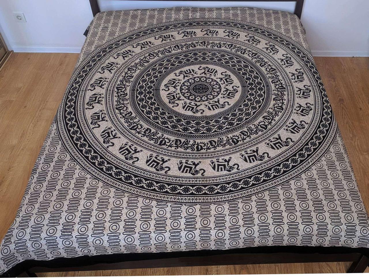 Покривало бавовняне "Слони" (230х205 см)