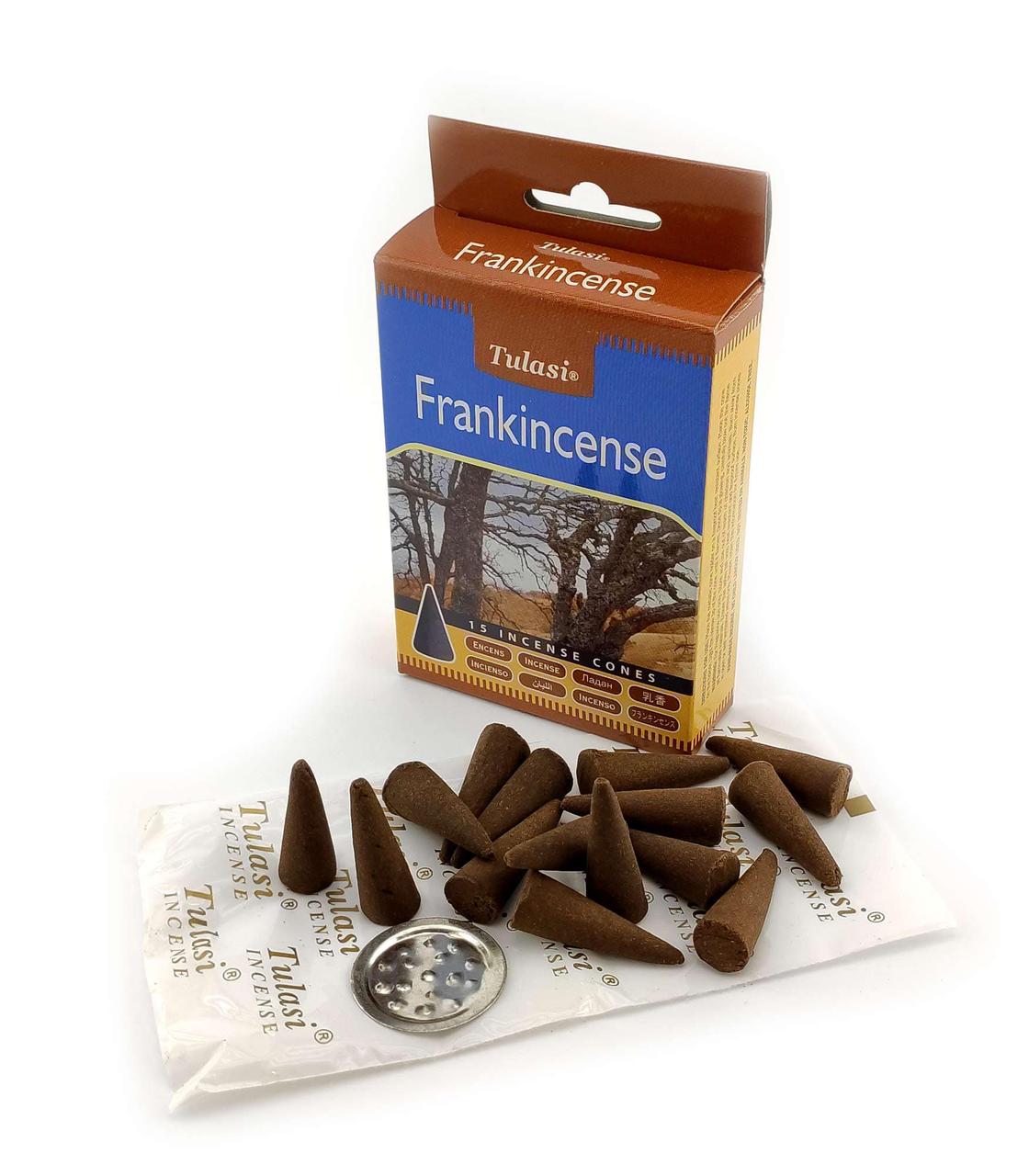 Frankincense Premium Incense Cones (Ладан) (Tulasi) Конуси