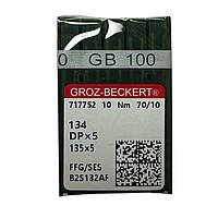 Голки для швейних машин Groz-Beckert DPx5 FFG/SES №70/10