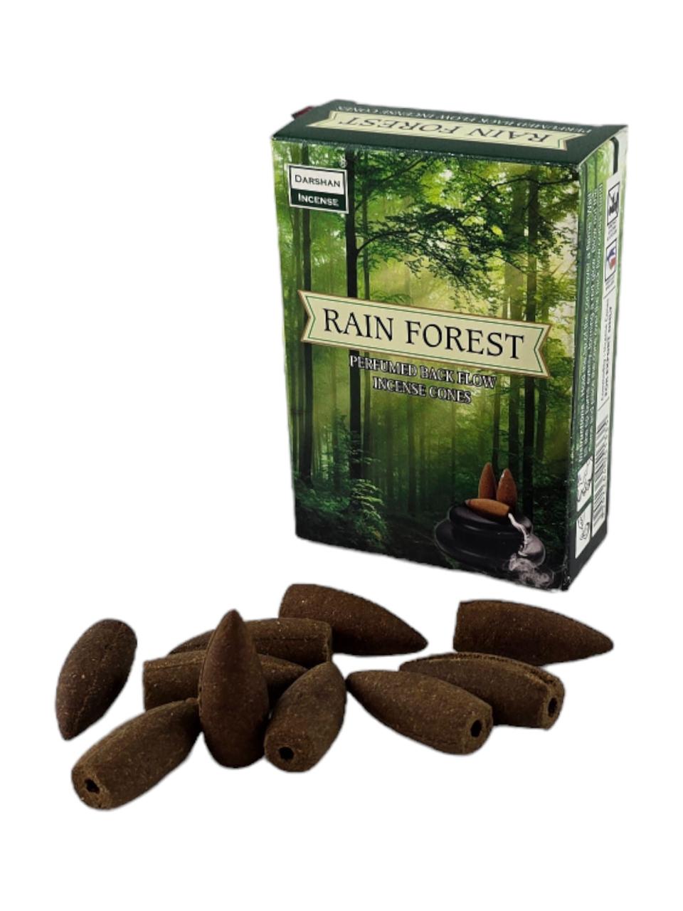 Rain Forest BackFlow Cones (Дощовий Ліс) (Darshan) конуси зі зворотним потоком