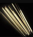 Гірлянда LED для вулиці у формі бурульок довжина 50 см 8 шт. білий теплий, фото 2