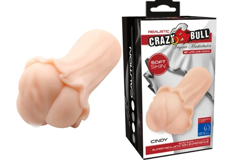 Вагина - мастурбатор CRAZY BULL - Cindy, BM-009188, фото 1