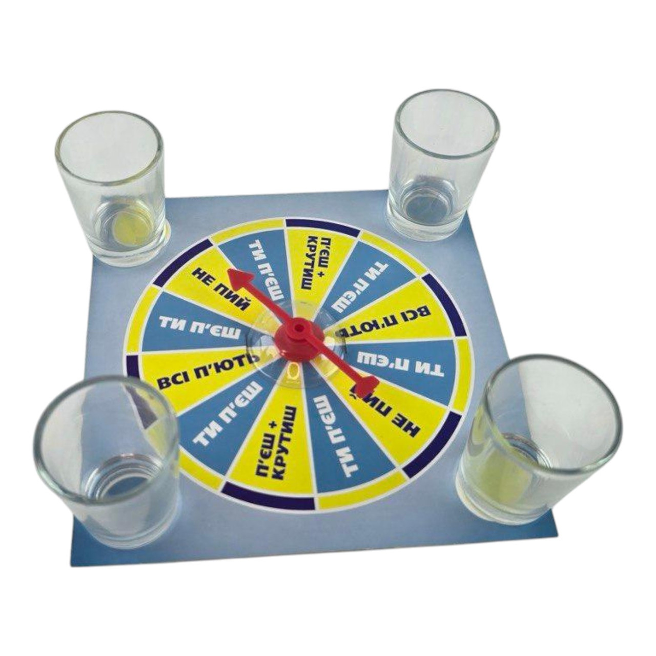 Рулетка із чарками (15х15х4 см)