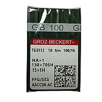 Голки для швейних машин Groz-Beckert HAx1 FFG/SES №100/16