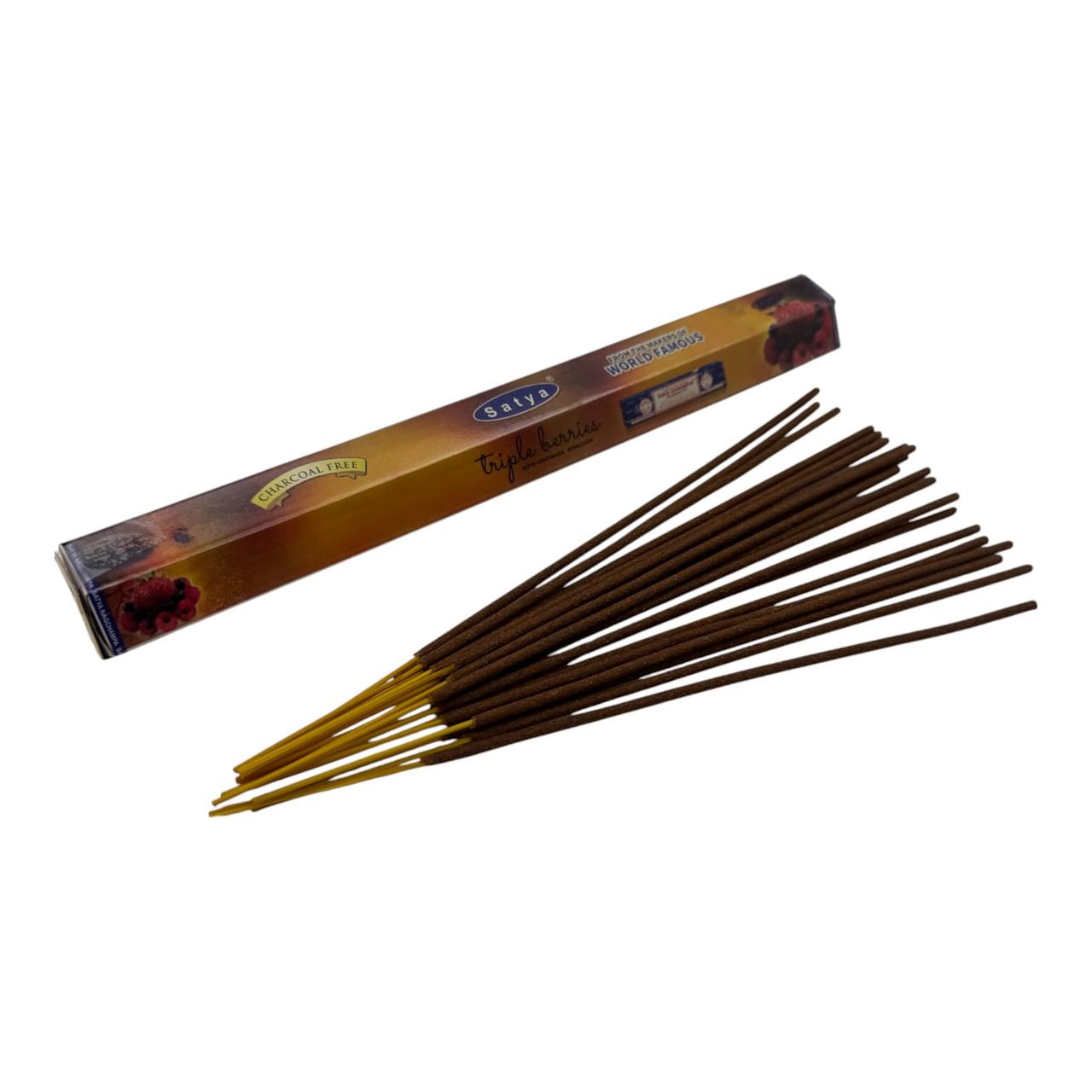 Triple Berries (Потрійні Ягоди) (Satya) пилкові пахощі