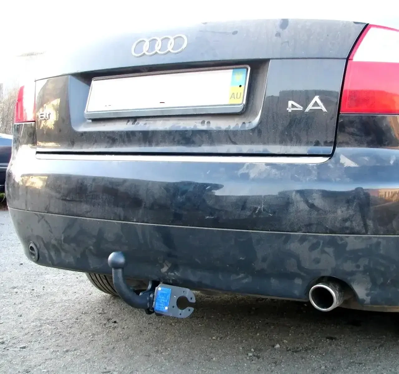 Фаркоп Audi А4 (B6) Седан / Універсал (2000-2007) з'ємний на двох болтах, фото 1