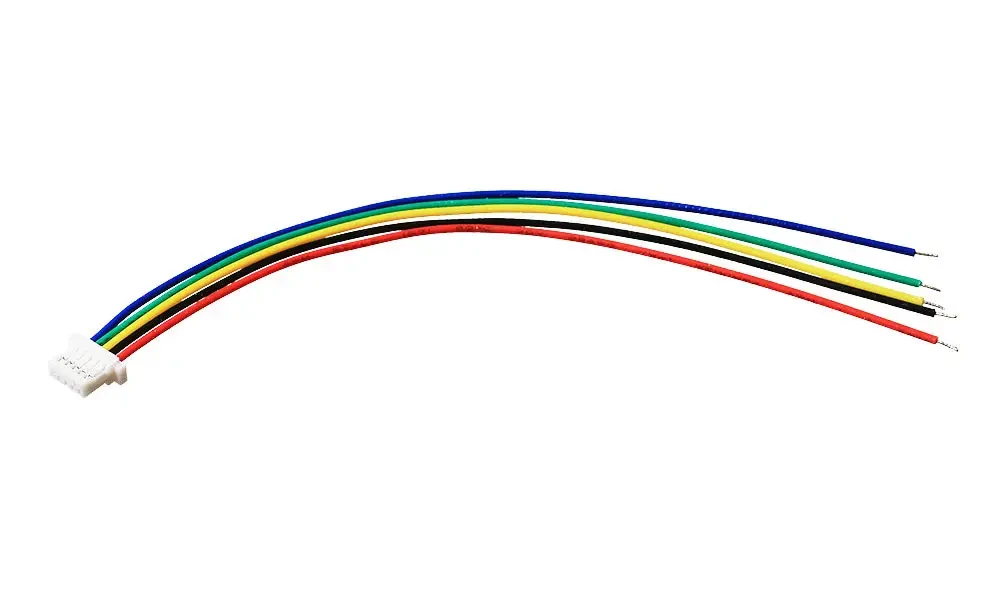 З'єднувальний кабель, кабель живлення JST SH 5P, 10см, 1мм, мама (female), фото 1