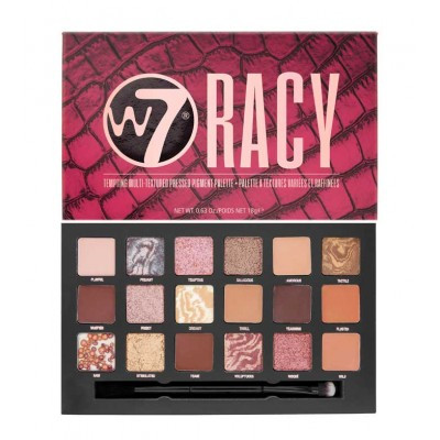 W7 палетка тіней для повік Racy 18г, фото 1