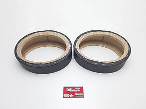 Подіуми під овали чорні з шкірозамінника 2 шт