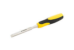 Стамеска ударна MASTERTOOL CrV 12 мм з двокомпонентною ручкою 14-1512