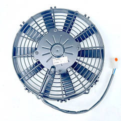 Вентилятор 10" (255 мм), 12В,1250 м³/г, SPAL, всмоктуючий
