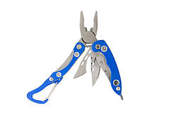 Мультитул MASTERTOOL "Плоскогубці" 7в1 алюмінієва рукоятка чохол 79-0325