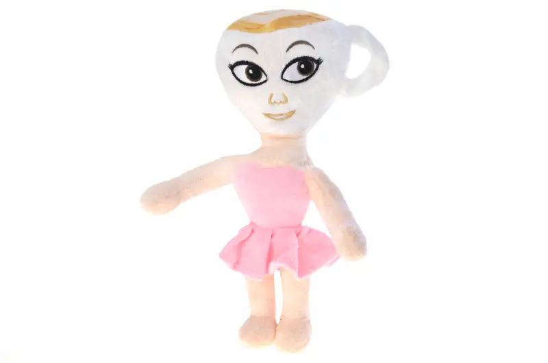 М'яка іграшка "Балерина-капучино" кольорова 29 см.