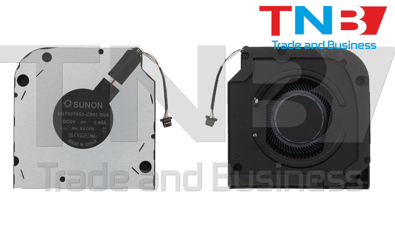 Вентилятор DELL Precision 15 3580 Latitude 5540 13th Gen (02K1XY ND75C83 8.9CFM 22G05) ОРИГІНАЛ, фото 1