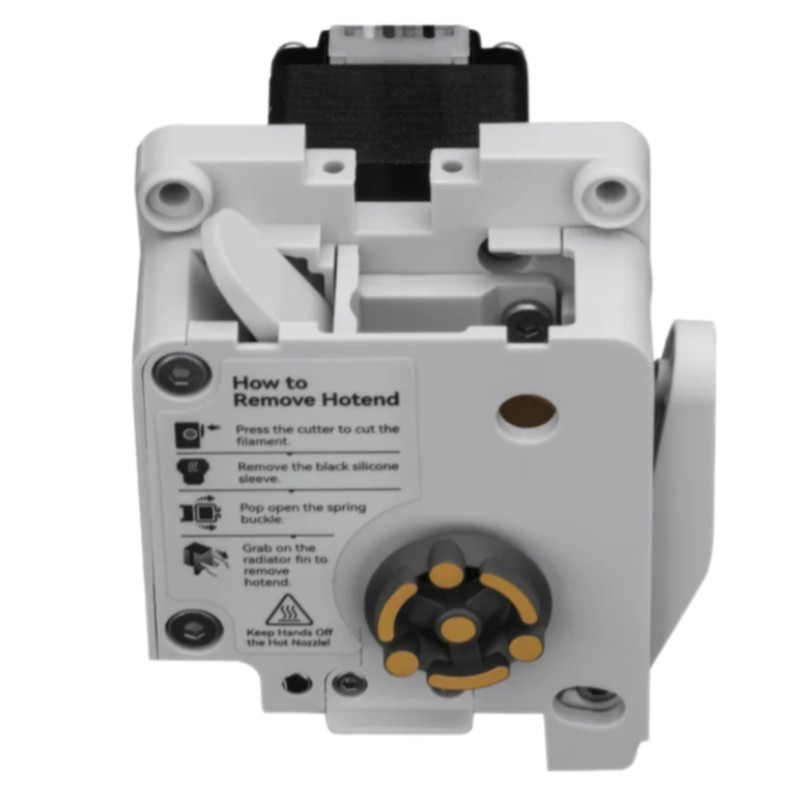 Екструдер (Extruder Unit) для 3Д-принтера Bambu Lab A1 Series, із шестернями із загартованої сталі (оригінал, FAE014-N), фото 1