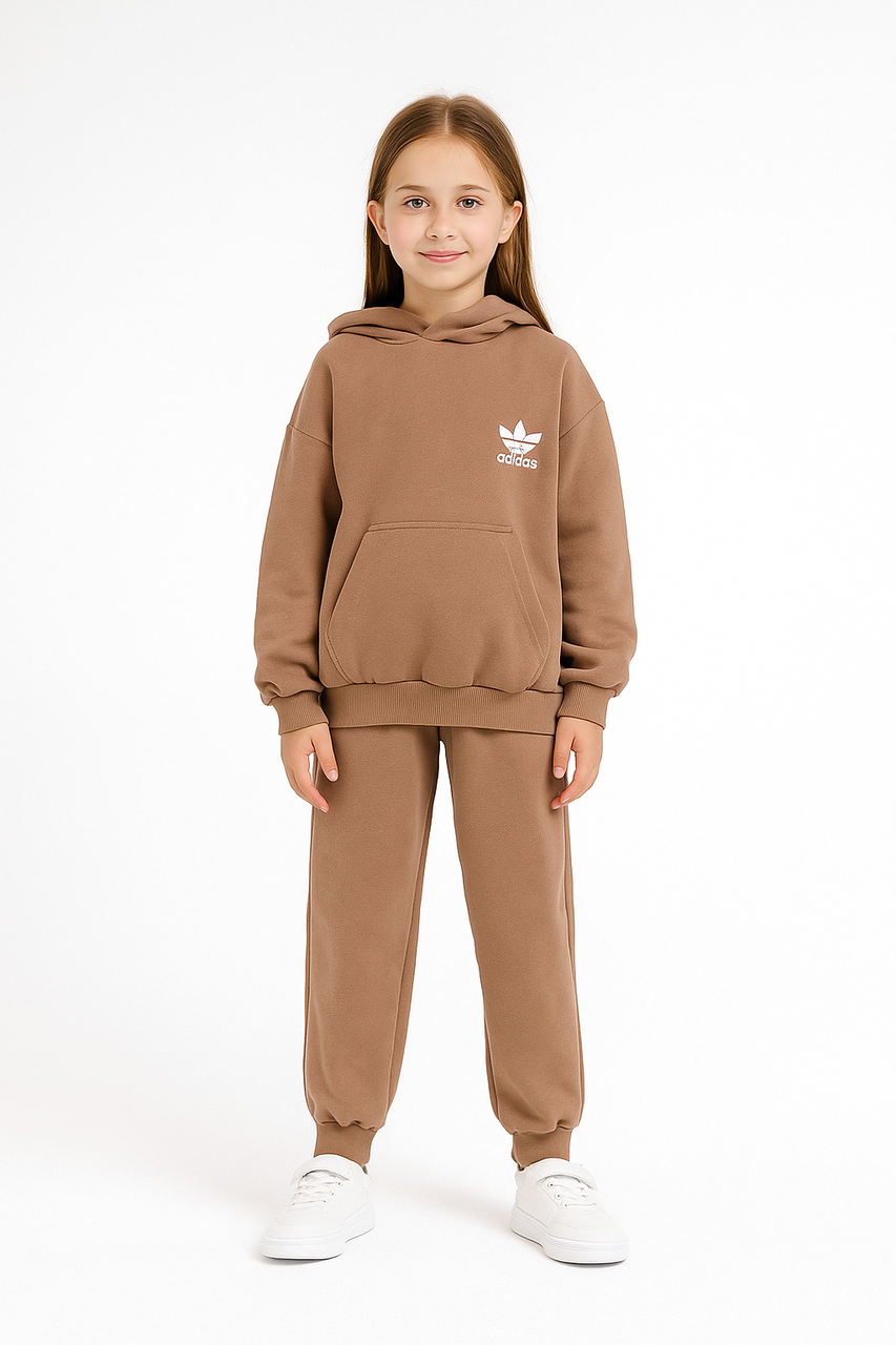 Костюм підлітковий для дівчинки Спорт двунитка, фото 1