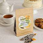 Манго в шоколаді з медом і кокосом, 130 грам / В'ялене манго в медовому шоколаді / Сушене манго в шоколаді з медом, фото 5