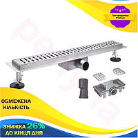 PR Душовий трап з Uni Mix нержавіючої сталі Koer комбінований водовідвідний жолоб для ванної душовий к Per33/R