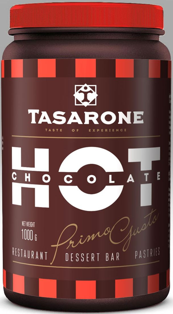 Гарячий густий шоколад Tasarone Bar у банці, 1 кг