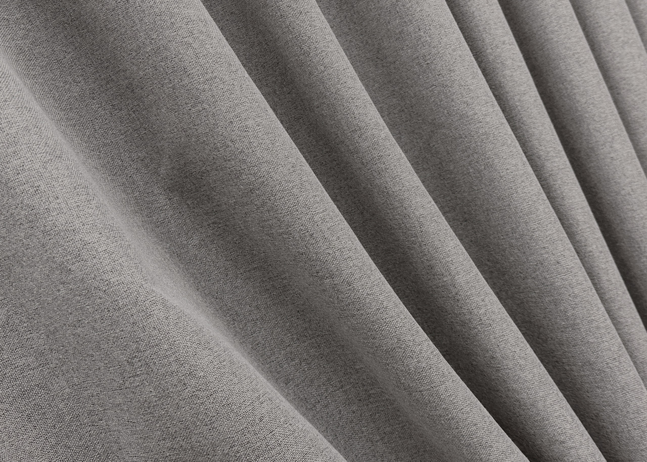 Преміум шторна тканина blackout 100%, двостороння, колекція “ASHEN NIGHT”. Колір бежево-сірий. Код 1850ш, фото 1