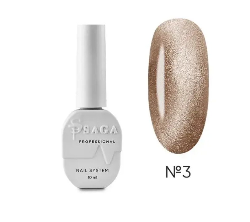 Гель-лак SAGA AMBER CAT 9 мл No03, фото 1