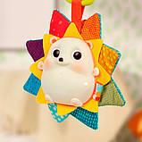 Сенсорна іграшка, що розвиває – ЇЖАЧОК СЯЙВО-ВЕСЕЛЯЙВО (світло, звук), фото 4