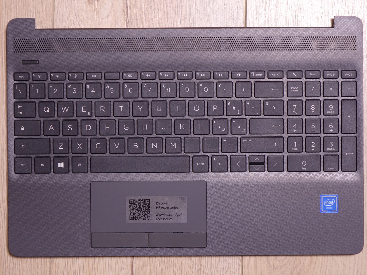 Топкейс Палмрест для ноутбука HP 250 255 G8 G9 15-DW 15s-DW 15s-DU 15s-DR 15s-DY (з клавіатурою і тачпадом в зборі), фото 1