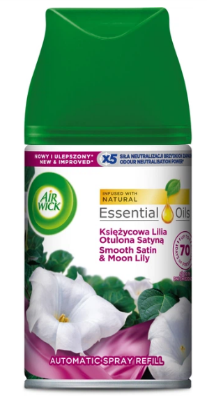 Змінний аерозольний балон до Air Wick Freshmatic Ніжність шовку і лілії 250 мл 4820232970911