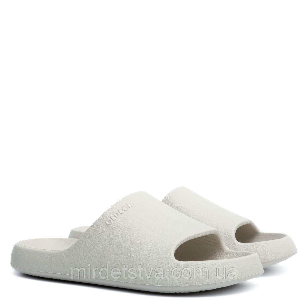Шльопанці дитячі підліткові для пляжу басейну Олдком Oldcom Energy білі розмір 28-35, фото 1