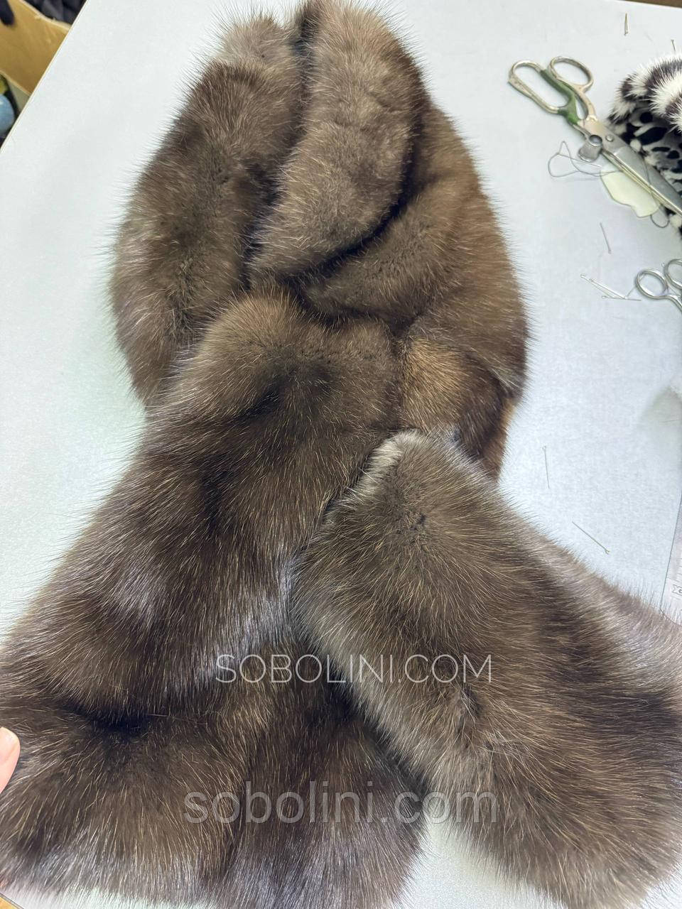 Шарф з хутра соболь 🤩, фото 1