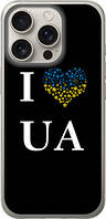 Чохол на iPhone 16 Pro I love UA "1112u-3708-71926"