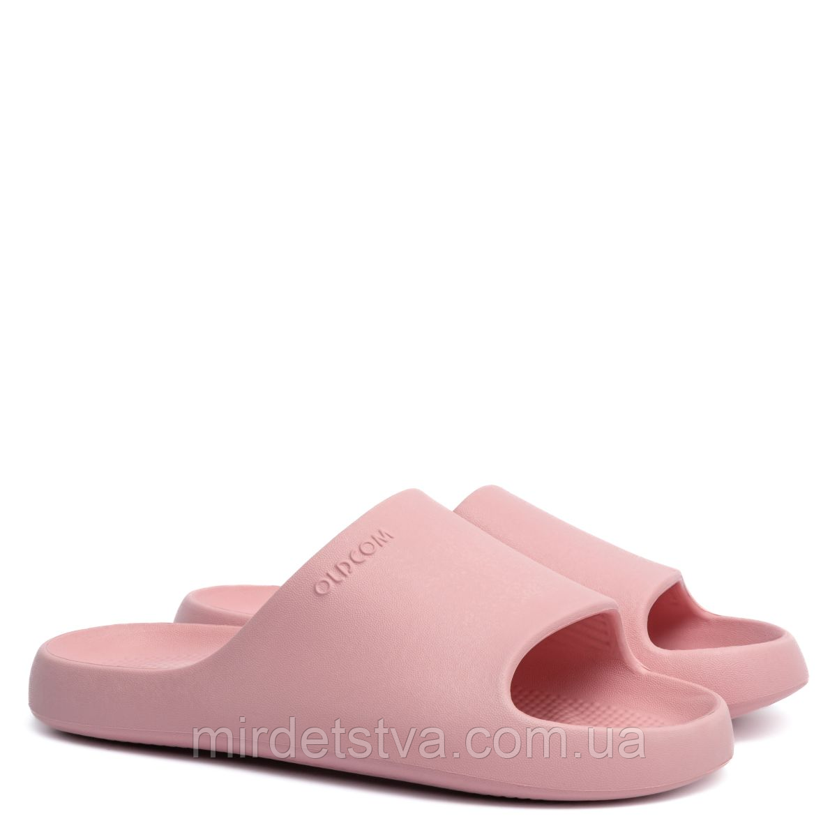 Підліткові шльопанці на дівчинку Дитячі шльопанці літні легкі для пляжу басейну Олдком Oldcom Energy рожеві розмір 28-35, фото 1